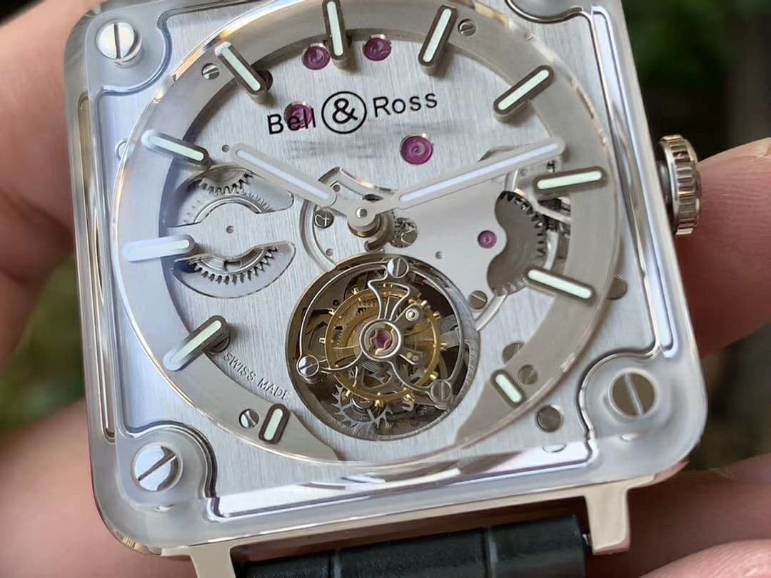 BR-X2 Sapphire Tourbillon BBR Best Edition Steel Dial on Gray Leather Strap V2 BR-X2 Sapphire Tourbillon BBR Best Edition Steel Dial on Gray Leather Strap V2