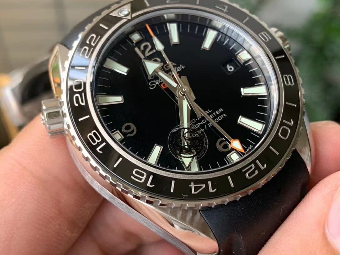Planet Ocean 600M Co-Axial GMT 43.5mm VSF 1:1 Best Edition Black Dial Black Ceramic Bezel on Black Rubber Strap A8605 Super Clone Planet Ocean 600M Co-Axial GMT 43.5mm VSF 1:1 Best Edition Black Dial Black Ceramic Bezel on Black Rubber Strap A8605 Super Clone