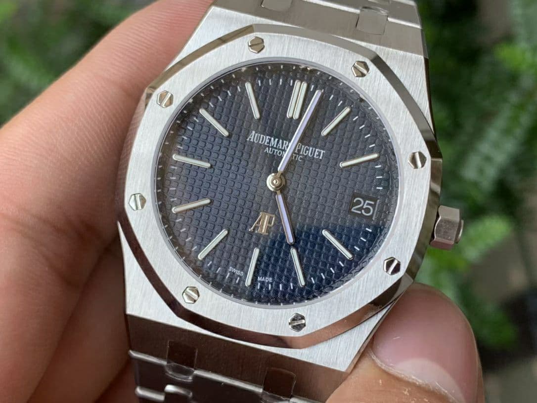 AP0641 - Royal Oak Jumbo Extra Thin 15202 SS/SS Blue ZF A2121 AP0641 - Royal Oak Jumbo Extra Thin 15202 SS/SS Blue ZF A2121