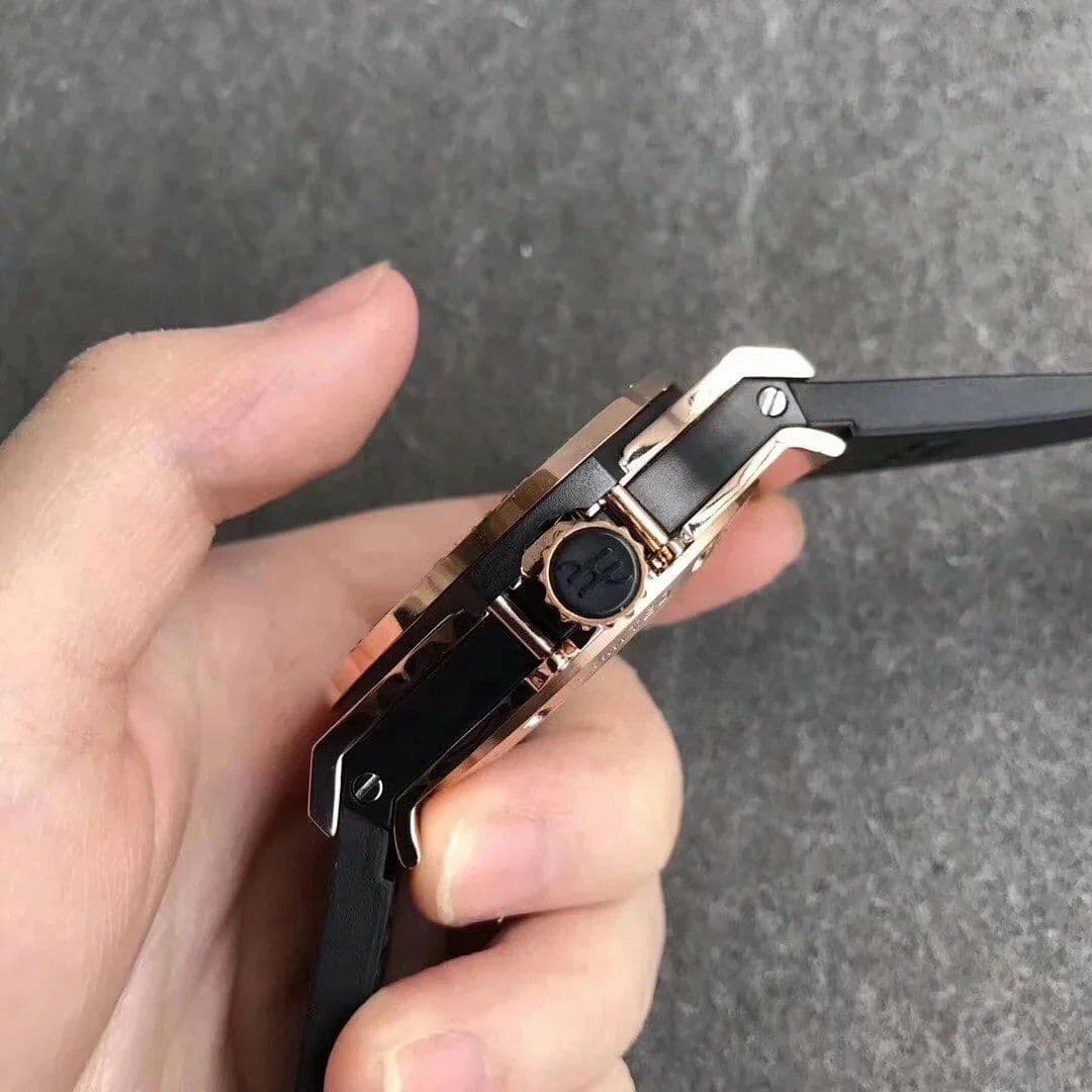 Big Bang Ceramic Diamond Bezel Skeleton Tourbillon on Black Rubber Strap Big Bang Ceramic Diamond Bezel Skeleton Tourbillon on Black Rubber Strap