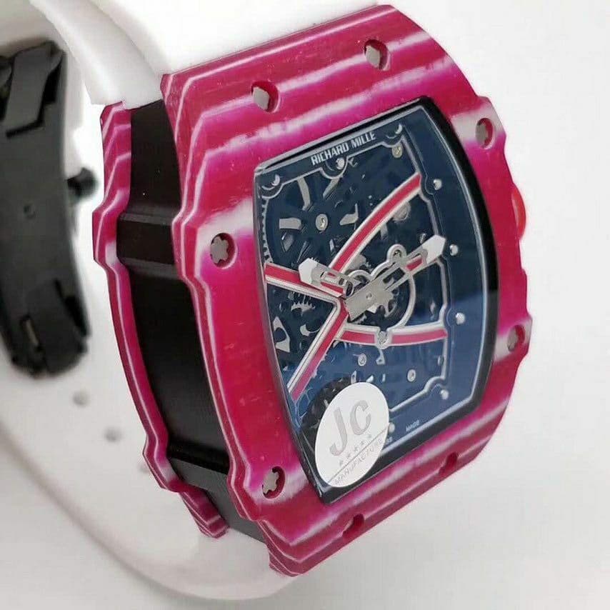 RM 67-02 High Jump Skeleton Dial on White Nylon Strap 6T51 RM 67-02 High Jump Skeleton Dial on White Nylon Strap 6T51