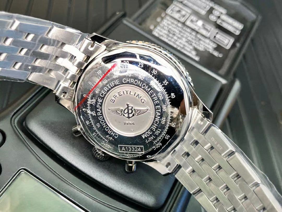 Breitling Navitimer Chronograph 41 SS/SS Blue KOR 7750 Breitling Navitimer Chronograph 41 SS/SS Blue KOR 7750