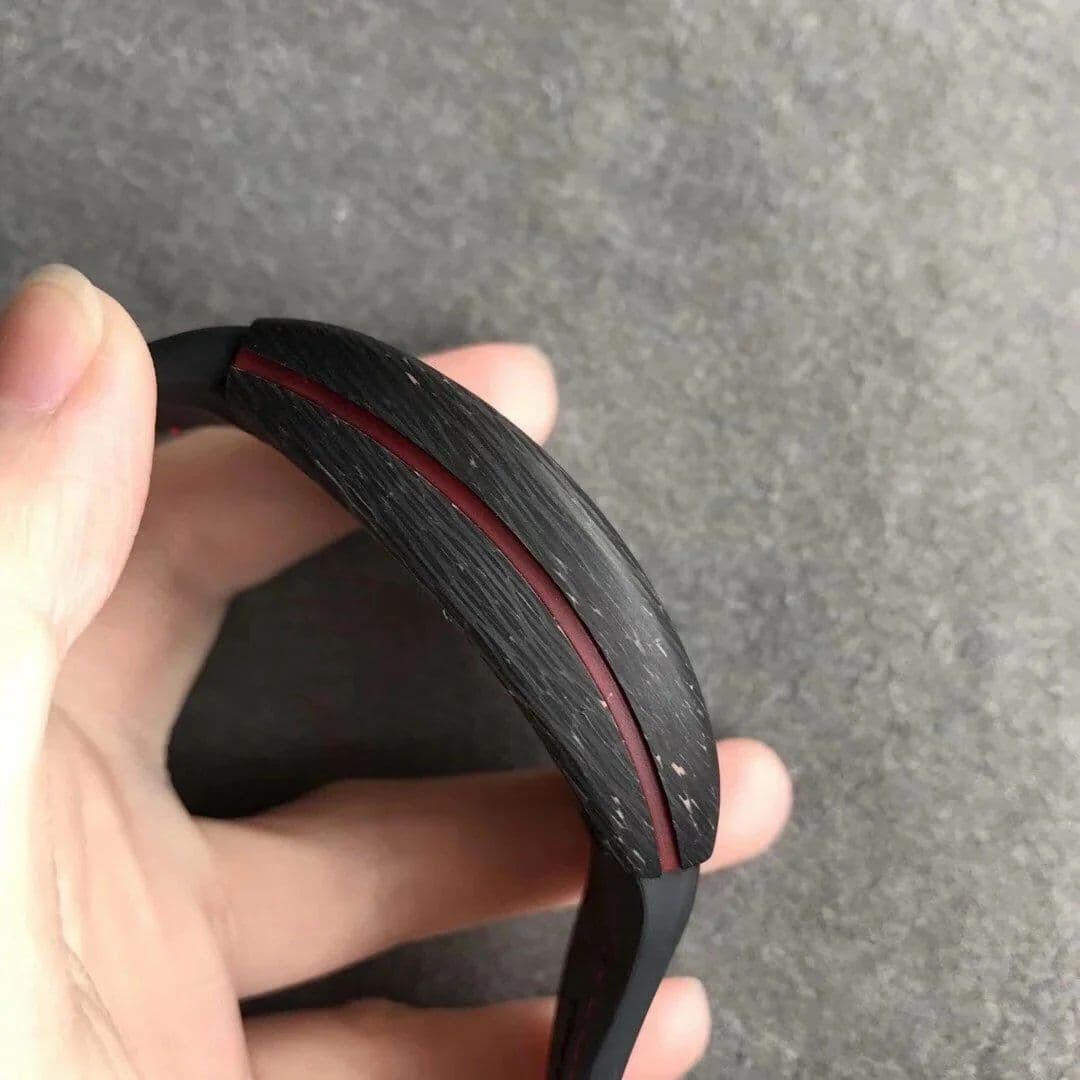 Vanguard Automatic Carbon Black/Red Carbon Dial on Black Nylon/Rubber Strap NH35A Vanguard Automatic Carbon Black/Red Carbon Dial on Black Nylon/Rubber Strap NH35A