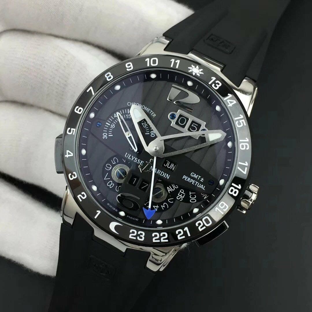 Executive El Toro SS TWA 1:1 Best Edition Black Dial on Black Rubber Strap Asian UN-32 Executive El Toro SS TWA 1:1 Best Edition Black Dial on Black Rubber Strap Asian UN-32