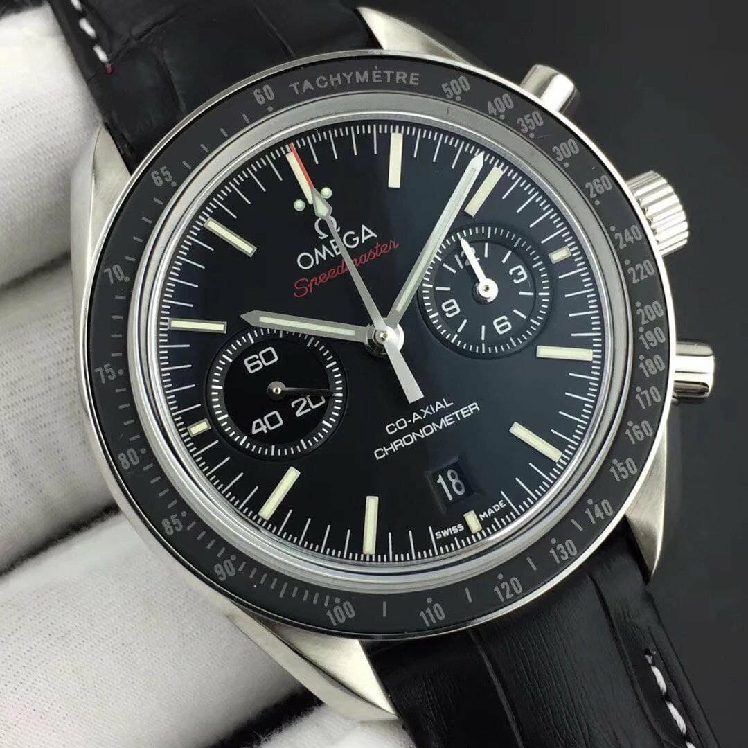 Omega SpeedMaster MoonWatch Red SS/LE Blk 1:1 Best Edition Omega SpeedMaster MoonWatch Red SS/LE Blk 1:1 Best Edition