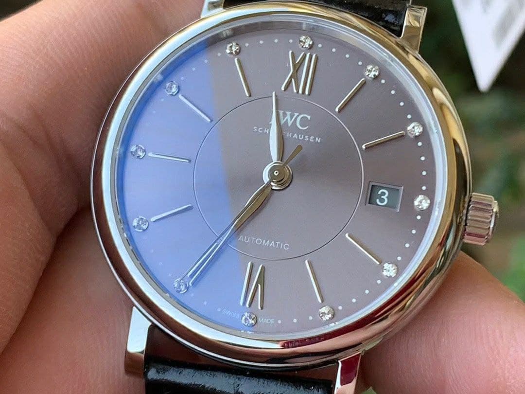 Portofino 37mm SS V7F 1:1 Best Edition Gray Dial on Black Leather Strap Portofino 37mm SS V7F 1:1 Best Edition Gray Dial on Black Leather Strap