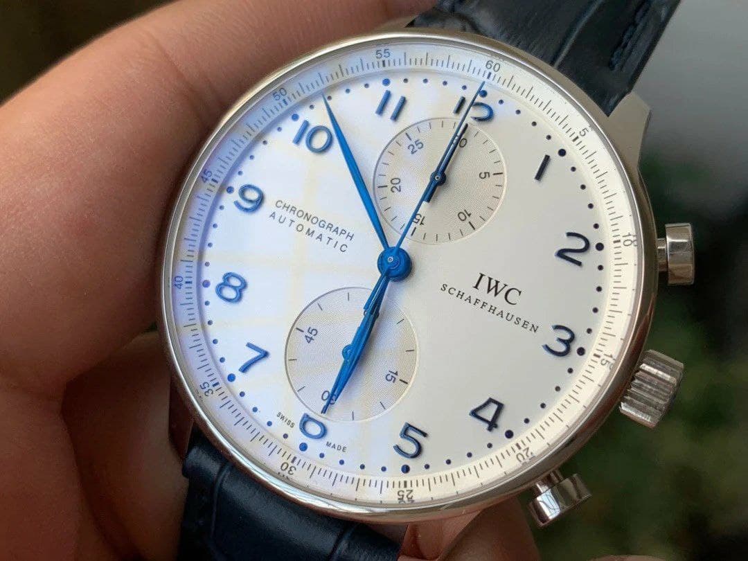 Portuguese Chrono IW371605 ZF 1:1 Best Edition White Dial on Black Leather Strap A69355 Portuguese Chrono IW371605 ZF 1:1 Best Edition White Dial on Black Leather Strap A69355
