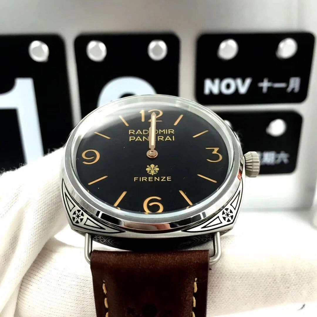 Panerai Radiomir Engraving Black Dial