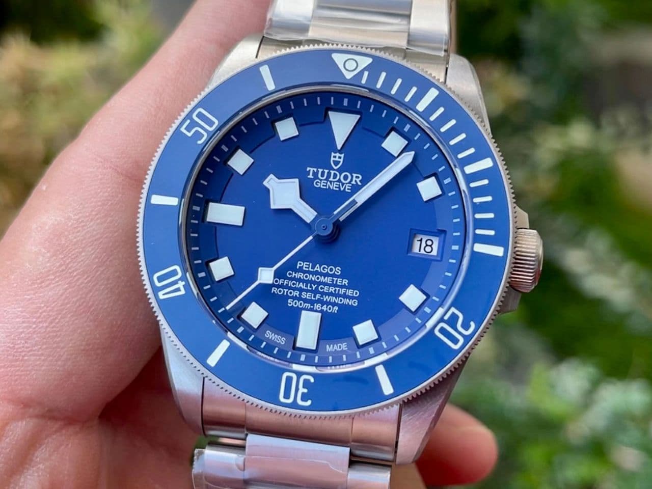 TUD078B - Tudor Pelagos Titanium TI/TI Blue XF V5 Asia 2824