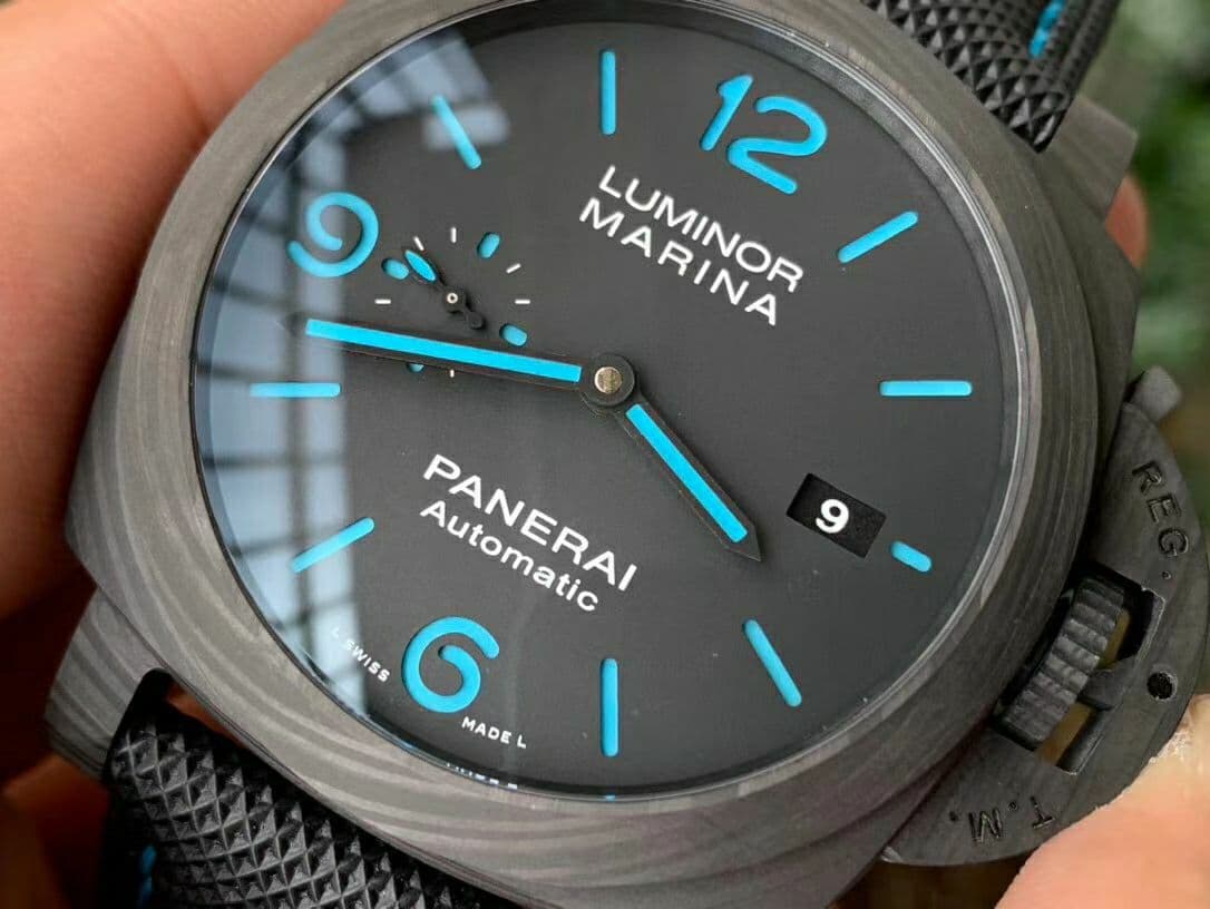 PAM1661 Carbotech VSF 1:1 Best Edition on Black Kevlar Composite Strap P.9010 Clone