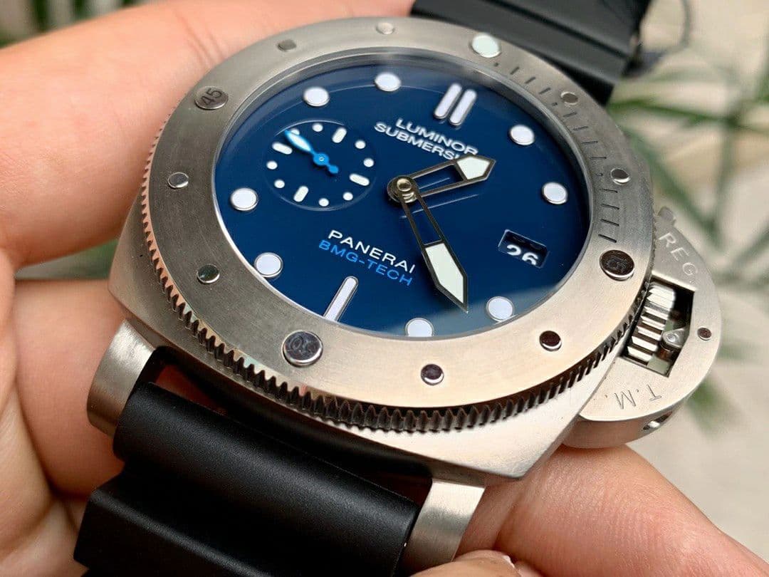 PAM692 T Titanium VSF 1:1 Best Edition on Black Rubber Strap P.9010 Super Clone