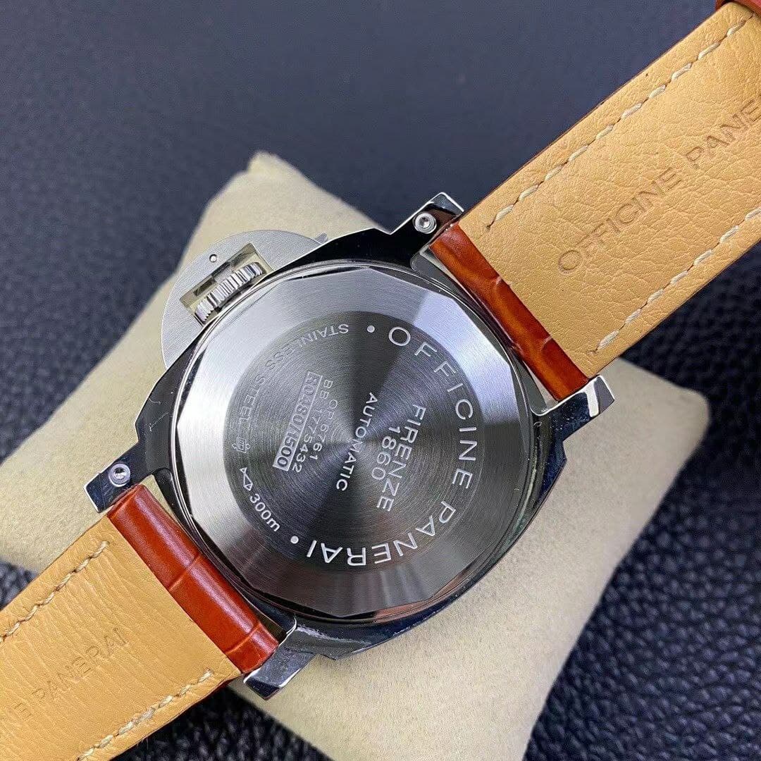 PAM088 R Luminor GMT 44mm VSF 1:1 Best Edition on Brown Leather Strap P.9001 Super Clone