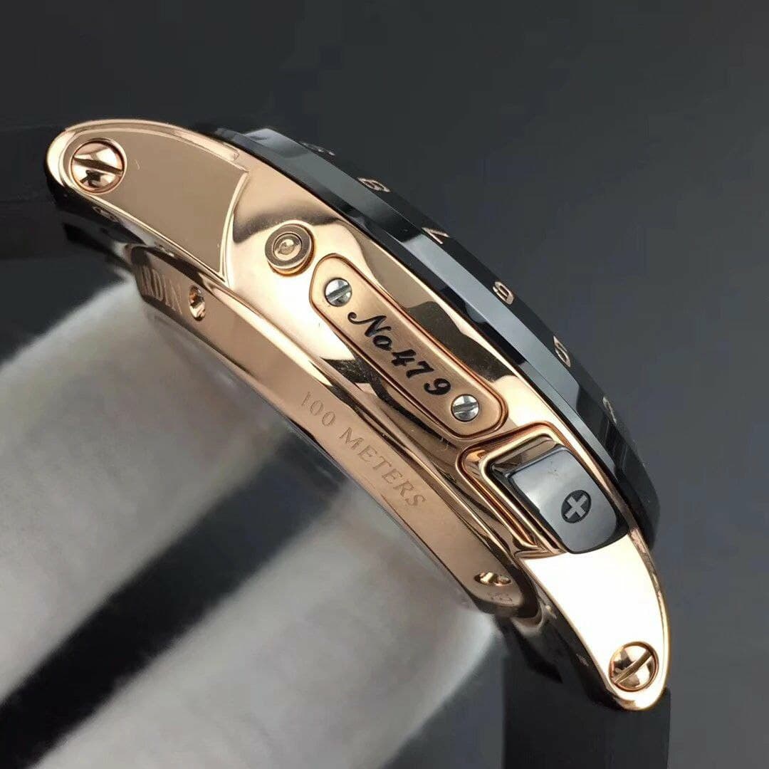 Executive El Toro RG TWA 1:1 Best Edition Black Dial on Black Rubber Strap Asian UN-32