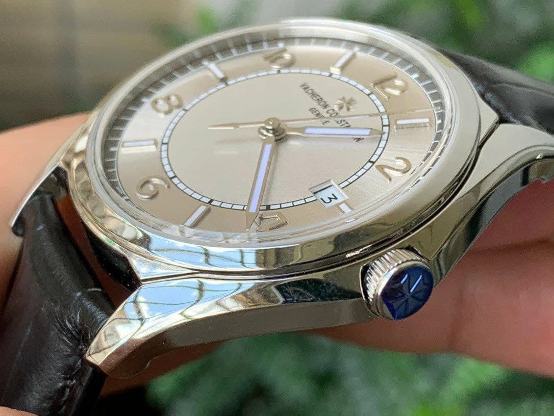 Fiftysix SS 40mm ZF 1:1 Best Edition Blue Dial on Black Leather Strap A1326