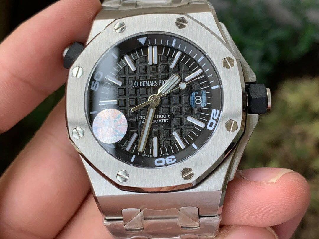 Royal Oak Offshore Diver 15703 JF 1:1 Best Edition on SS Bracelet A2824 V9.5