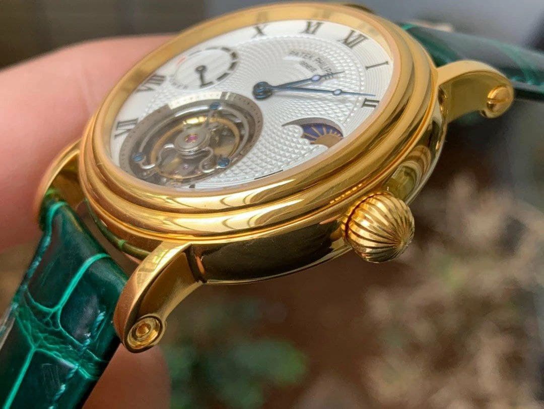 MoonPhase Day/Ngt PR YG/LE White HW Tourbillon 1:1 Best Edition Version