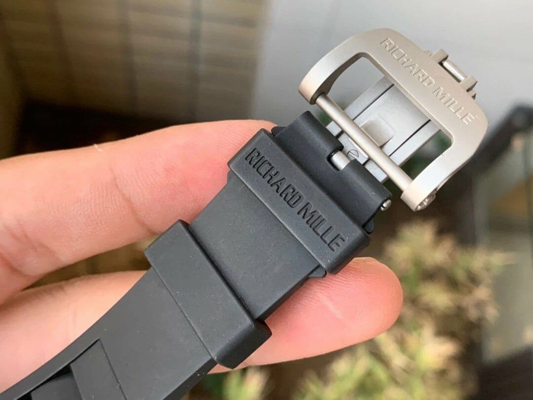 RM001 Tourbillon Brushed SS JBF Best Edition Black Dial on Black Leather Strap RM001 Tourbillon Brushed SS JBF Best Edition Black Dial on Black Leather Strap