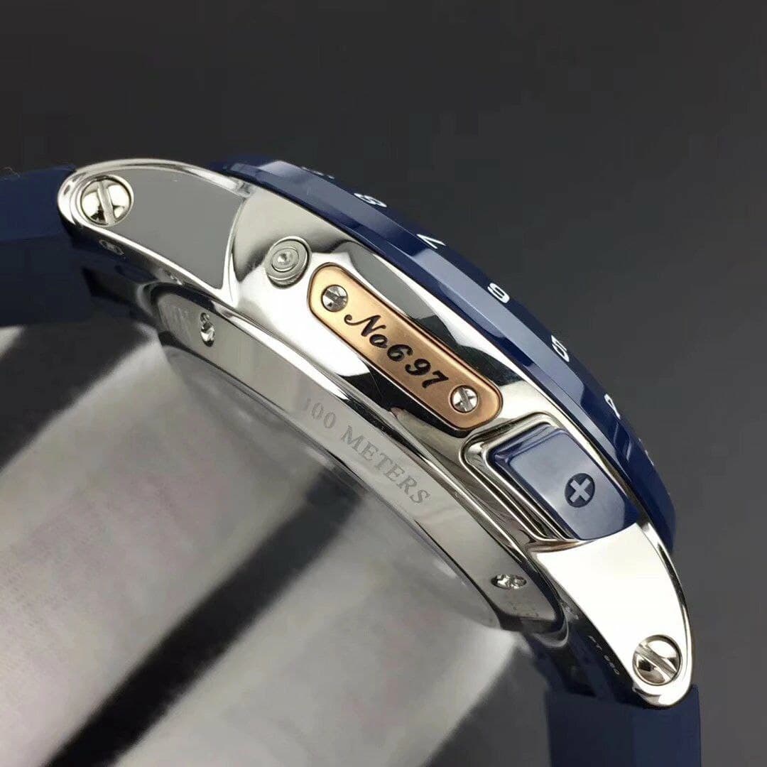 Executive El Toro SS TWA 1:1 Best Edition Blue Dial on Blue Rubber Strap Asian UN-32 Executive El Toro SS TWA 1:1 Best Edition Blue Dial on Blue Rubber Strap Asian UN-32
