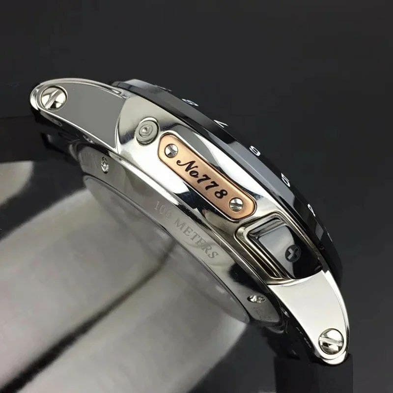 Executive El Toro SS TWA 1:1 Best Edition Black Dial on Black Rubber Strap Asian UN-32 Executive El Toro SS TWA 1:1 Best Edition Black Dial on Black Rubber Strap Asian UN-32