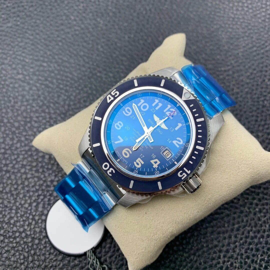 SuperOcean II 44mm 1:1 Best Edition Blue Dial on SS Bracelet SuperOcean II 44mm 1:1 Best Edition Blue Dial on SS Bracelet