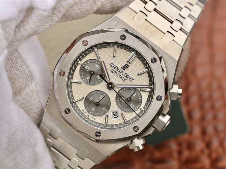 AP0632 - Royal Oak Chrono 1:1 Best Edition 26331ST SS/SS Grey/Wht AP0632 - Royal Oak Chrono 1:1 Best Edition 26331ST SS/SS Grey/Wht