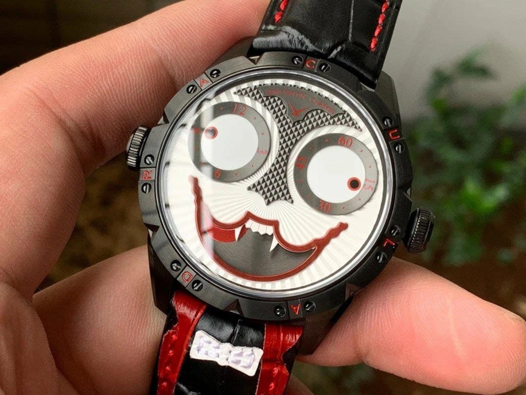 Konstantin Chaykin Joker Grey Dial 24collector leather strap Konstantin Chaykin Joker Grey Dial 24collector leather strap