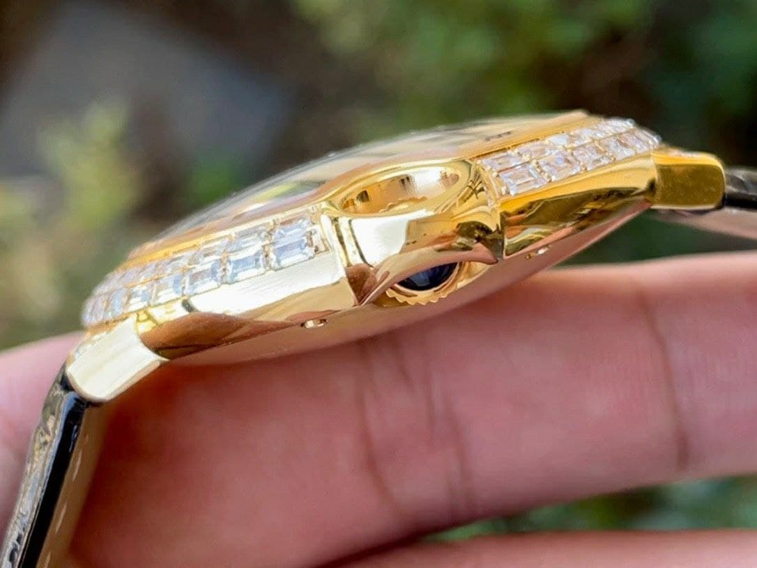 Cartier Ballon Gold Case Diamond 42mm Diam YG/LS Cartier Ballon Gold Case Diamond 42mm Diam YG/LS