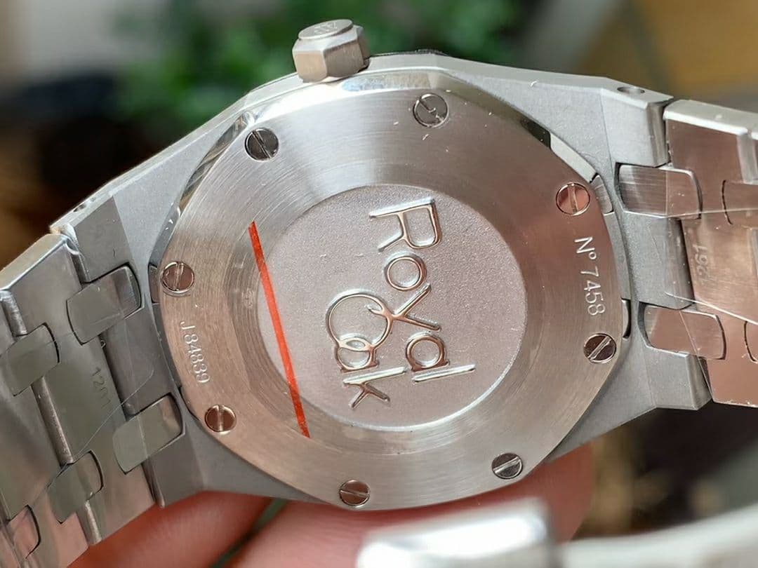 Lady Royal Oak 33mm SS JF 1:1 Best Edition Silver Dial Diamonds Bezel on SS Bracelet Swiss Quartz