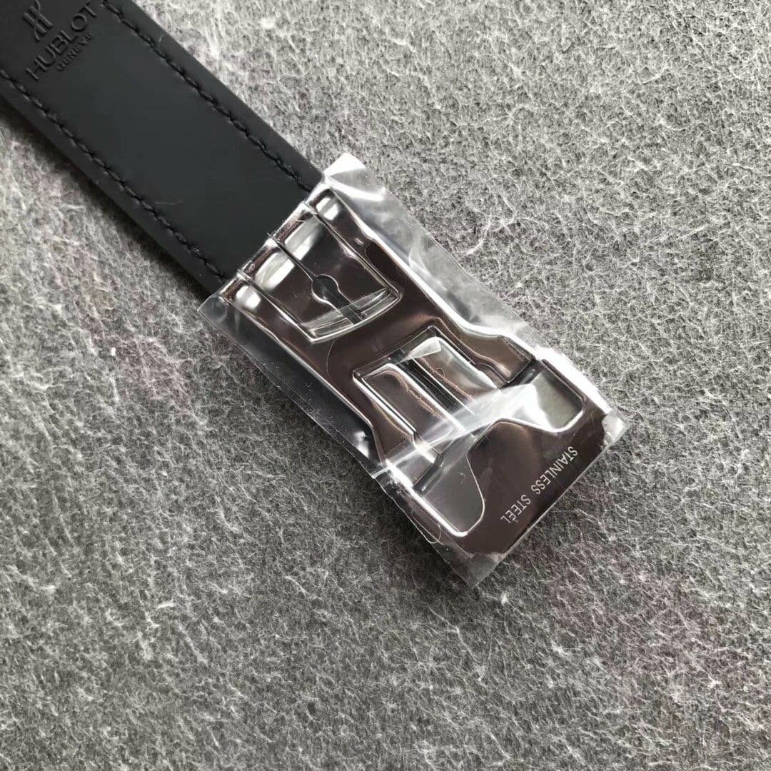 Classic Fusion 38mm Titanium JJF 1:1 Best Edition Black Dial on Black Gummy Strap A2892 V2