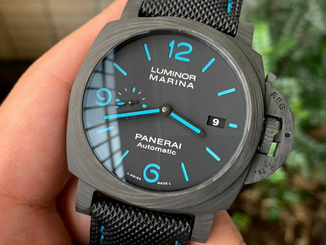 PAM1661 Carbotech VSF 1:1 Best Edition on Black Kevlar Composite Strap P.9010 Clone