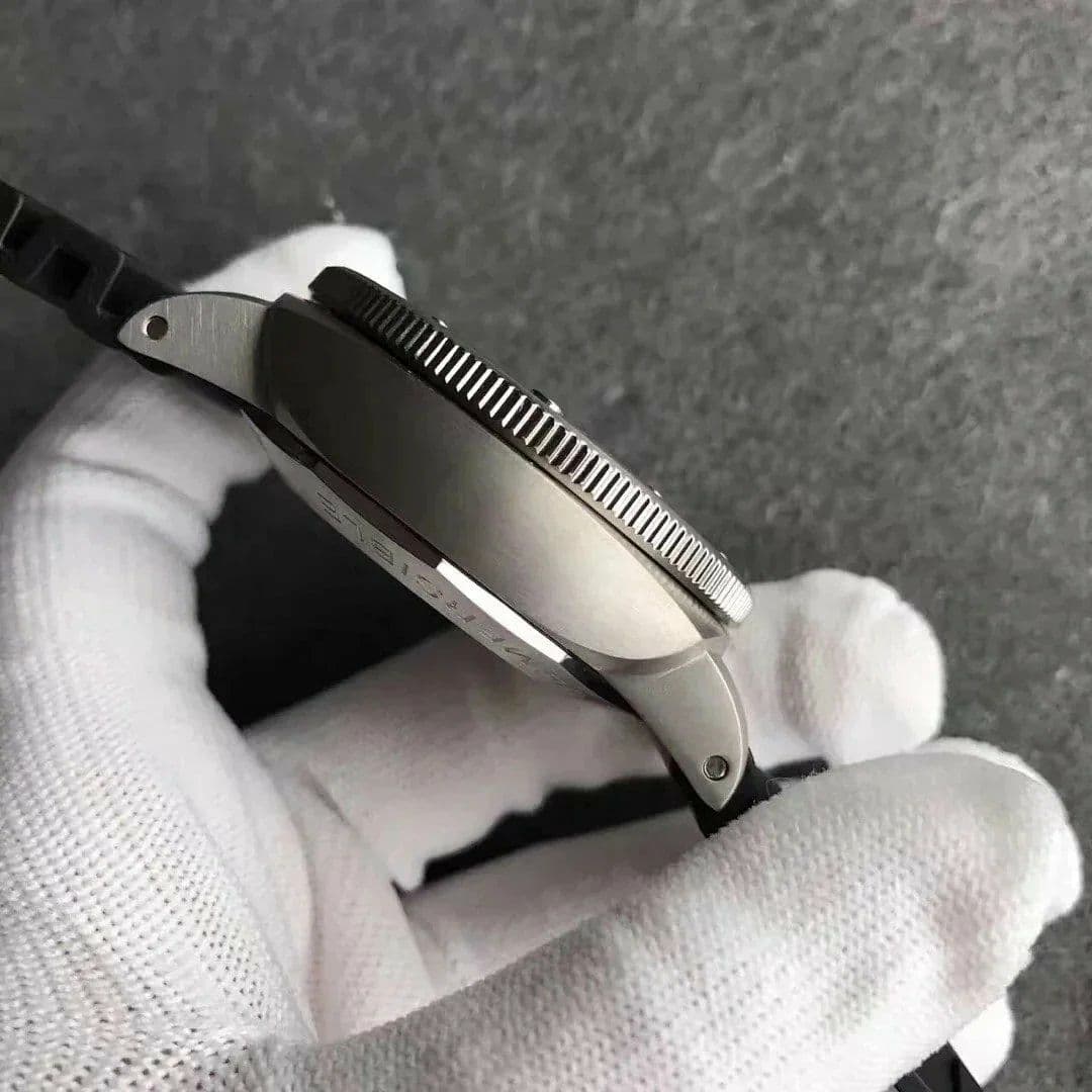 PAM719 S Titanium "Pole2Pole " VSF 1:1 Best Edition on Black Rubber Strap P.9001 Super Clone