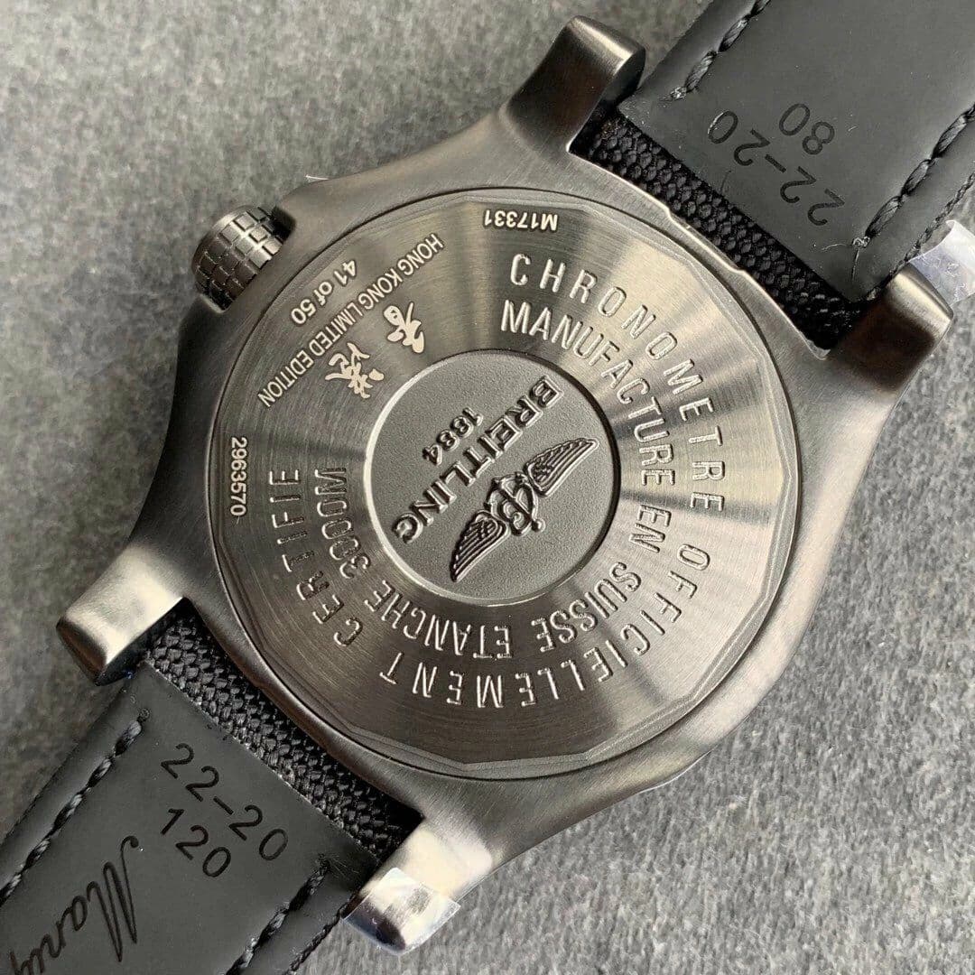 Breitling Avenger GMT 45mm DLC/NY/YL White/Num GF A2824