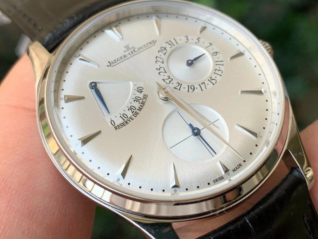 Patrimony Power Reserve RG OXF Best Edition White Dial on Brown Leather Strap A23J