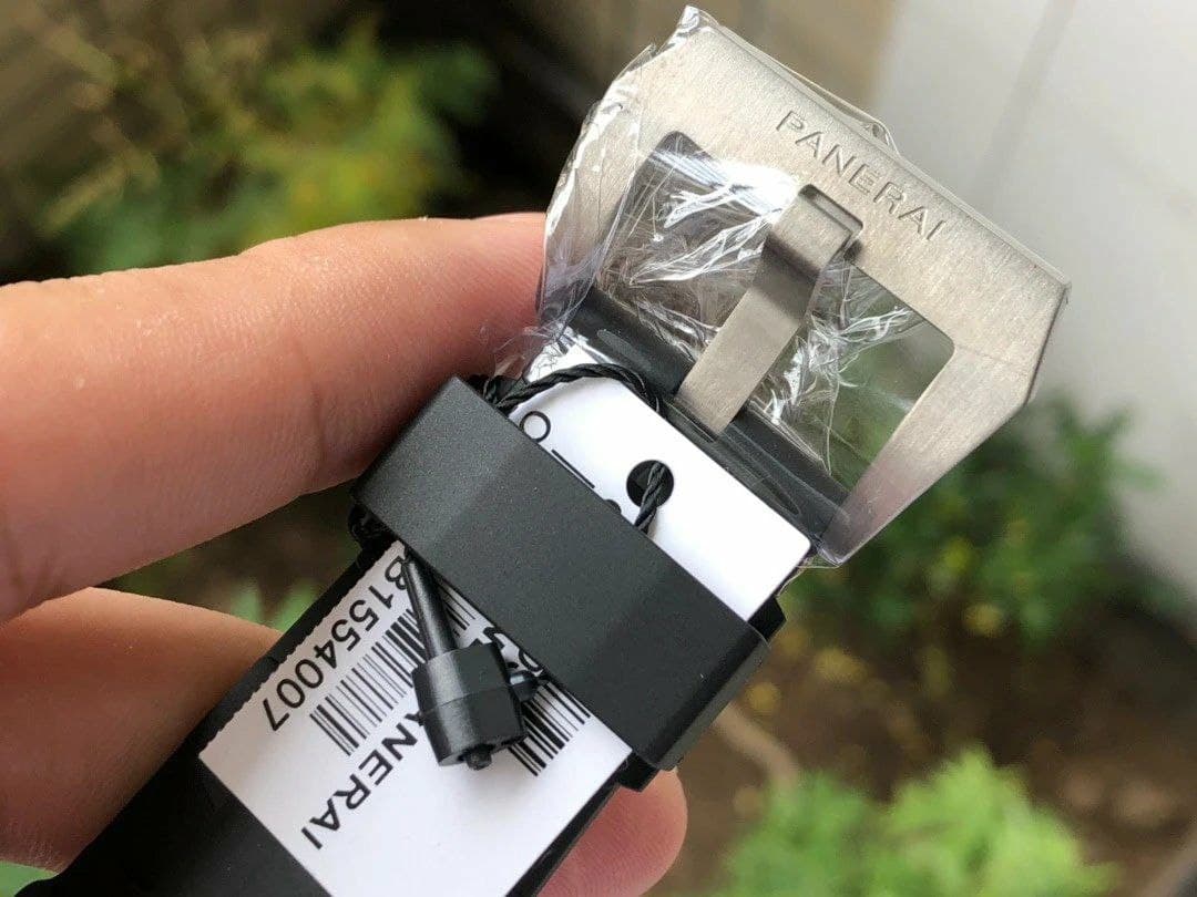 PAM389 O VSF 1:1 Best Edition on Black Rubber Strap P.9000 Super Clone V2