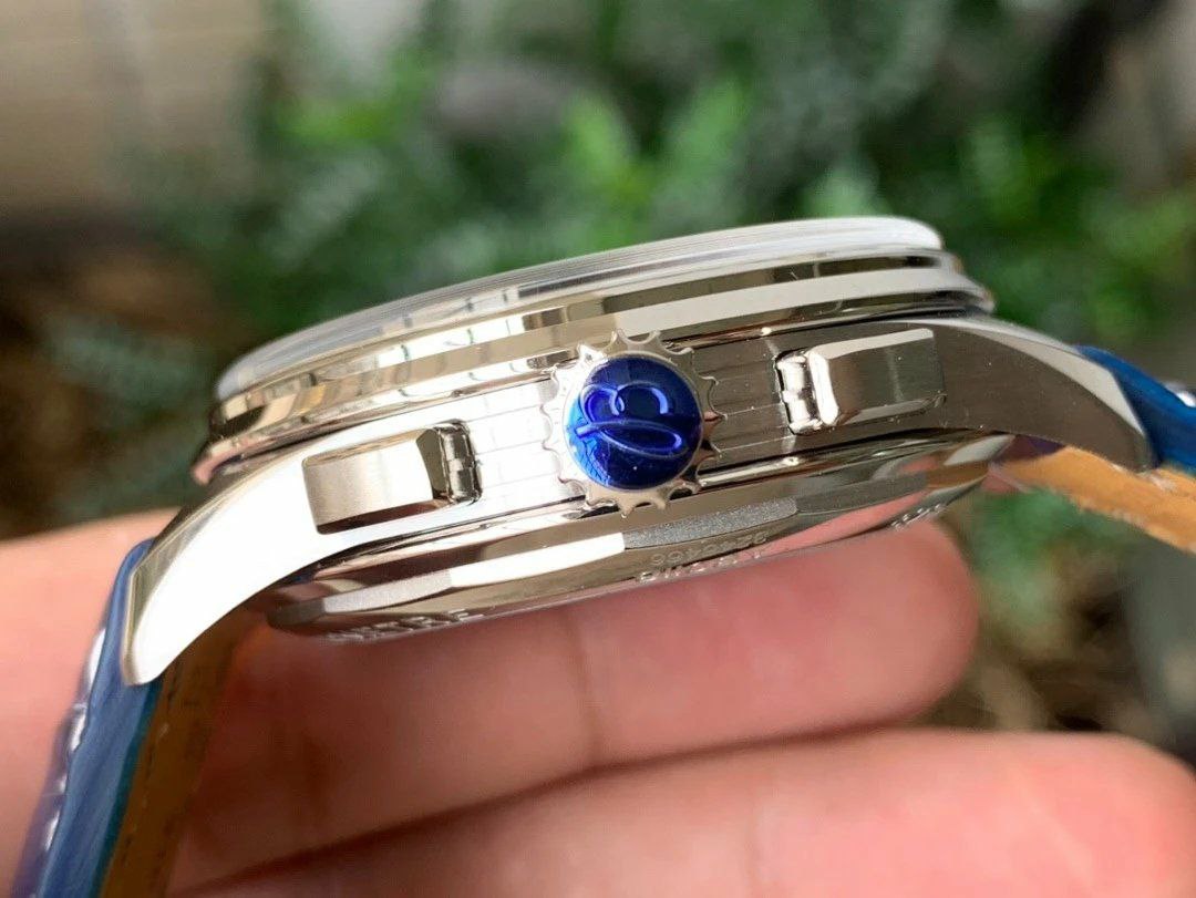 PREMIER B01 CHRONO SS 42MM GF 1:1 BEST EDITION BLUE DIAL ON BLUE LEATHER STRAP PREMIER B01 CHRONO SS 42MM GF 1:1 BEST EDITION BLUE DIAL ON BLUE LEATHER STRAP