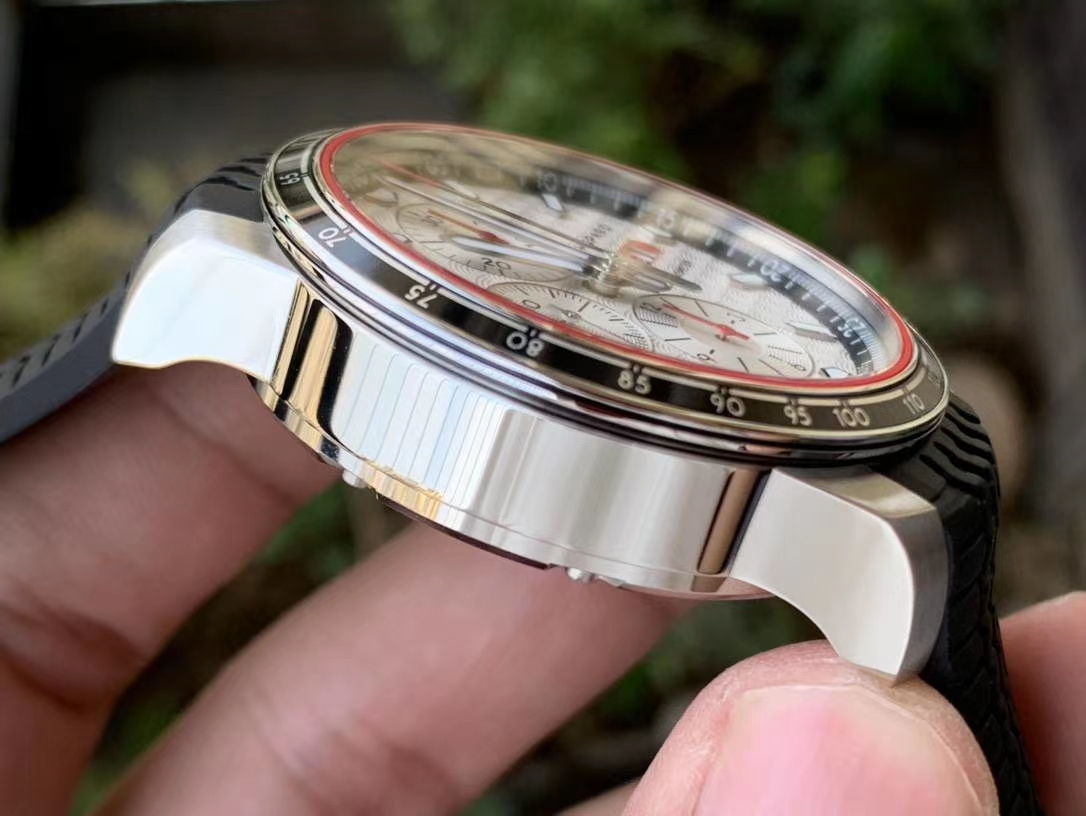 MILLE MIGLIA 168571 SS V7F 1:1 BEST EDITION WHITE DIAL ON BLACK RUBBER STRAP A7750 MILLE MIGLIA 168571 SS V7F 1:1 BEST EDITION WHITE DIAL ON BLACK RUBBER STRAP A7750