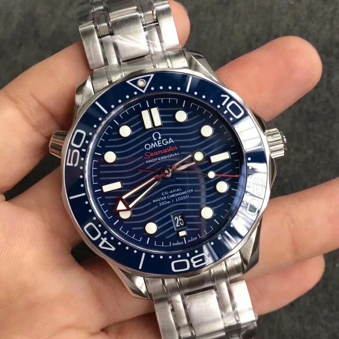 Seamaster Diver 300M SS/YS VSF 1:1 Best Edition YS Bezel Blue Dial on SS/YS Bracelet A8800 Seamaster Diver 300M SS/YS VSF 1:1 Best Edition YS Bezel Blue Dial on SS/YS Bracelet A8800