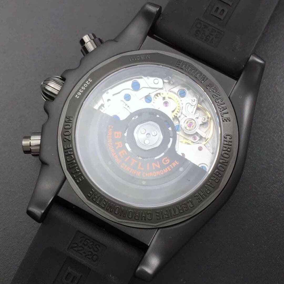 Avenger II Seawolf Chronograph PVD Titanium OXF Best Edition Black Dial on Black Nylon Strap A7750 Avenger II Seawolf Chronograph PVD Titanium OXF Best Edition Black Dial on Black Nylon Strap A7750