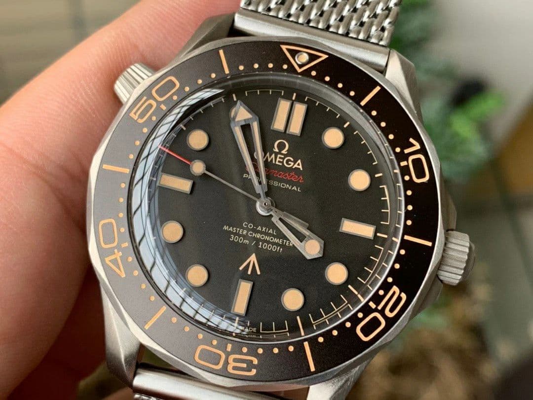 Seamaster 300 "No Time to Die" Limited Edition VSF 1:1 Best Edition on SS Mesh Bracelet A8806 V3 Seamaster 300 "No Time to Die" Limited Edition VSF 1:1 Best Edition on SS Mesh Bracelet A8806 V3