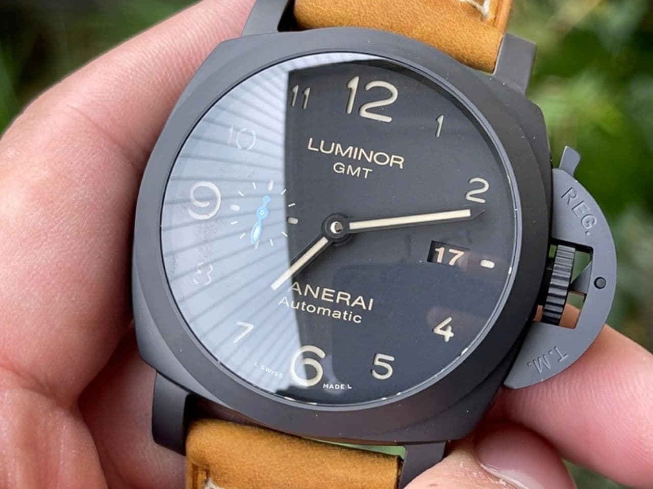 PAM1441 U VSF 1:1 Best Edition Black Dial on Brown Asso Strap P.9011 Super Clone PAM1441 U VSF 1:1 Best Edition Black Dial on Brown Asso Strap P.9011 Super Clone