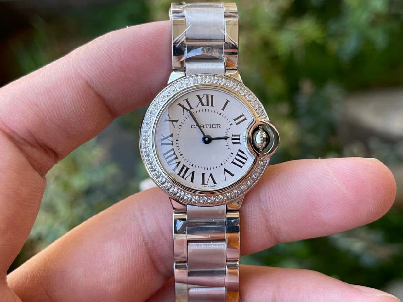 CAR0499 - Balon Bleu Ladies 28mm SS/SS Wht V6F V7 Swiss Qtz Diamond CAR0499 - Balon Bleu Ladies 28mm SS/SS Wht V6F V7 Swiss Qtz Diamond