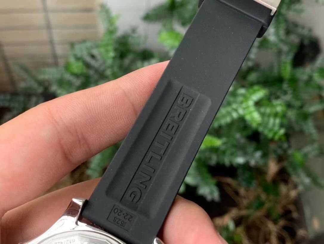 Superocean Automatic 44 TF 1:1 Best Edition Black Dial Black Bezel on Black Rubber Strap A2824 Superocean Automatic 44 TF 1:1 Best Edition Black Dial Black Bezel on Black Rubber Strap A2824
