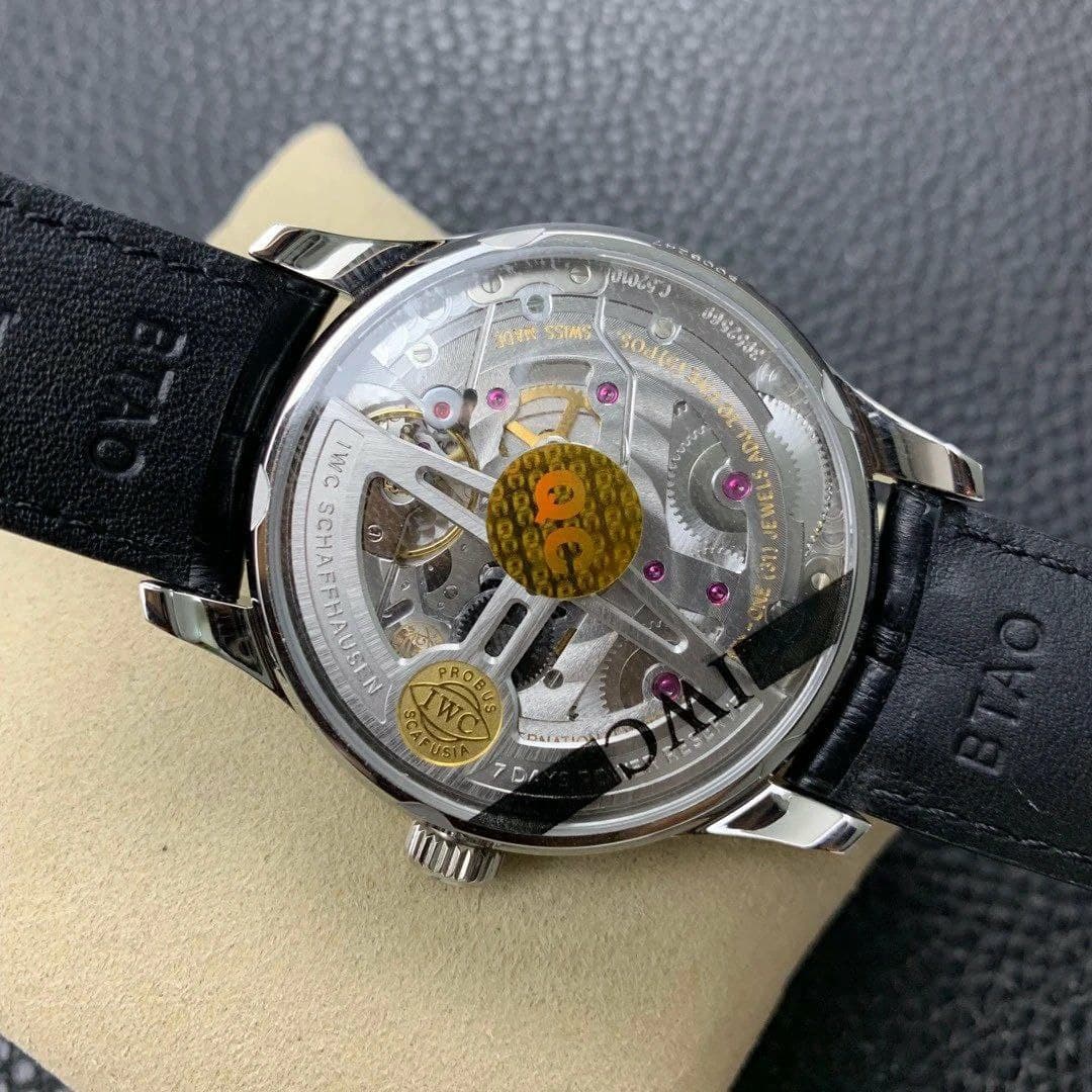 Portuguese Real PR IW500705 ZF 1:1 Best Edition White Dial Blue Markers on Brown Leather Strap A52010 Portuguese Real PR IW500705 ZF 1:1 Best Edition White Dial Blue Markers on Brown Leather Strap A52010