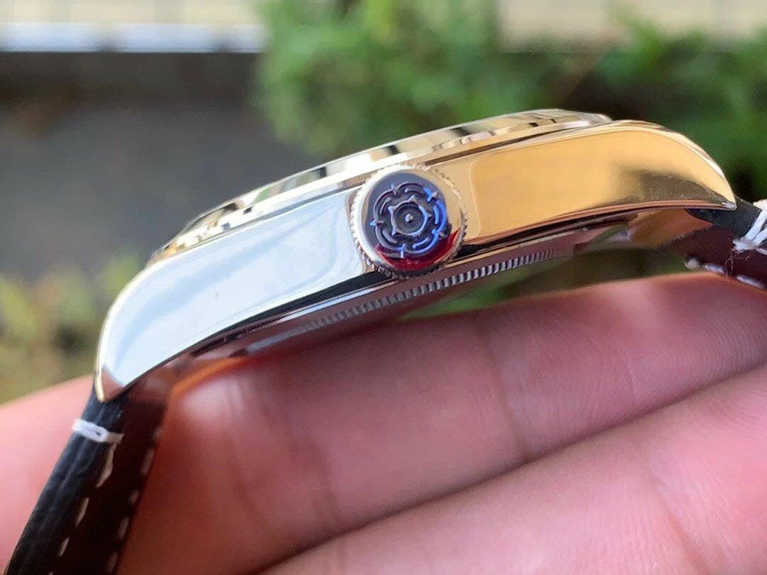 Black Bay 41 LF 1:1 Best Edition Blue Dial on Brown Leather Strap A2824 Black Bay 41 LF 1:1 Best Edition Blue Dial on Brown Leather Strap A2824