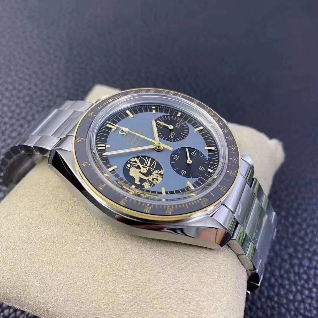Speedmaster 50th Anniversary of The Moon Landing 1:1 Best Edition on SS Bracelet Manual Winding Chrono Movement Speedmaster 50th Anniversary of The Moon Landing 1:1 Best Edition on SS Bracelet Manual Winding Chrono Movement