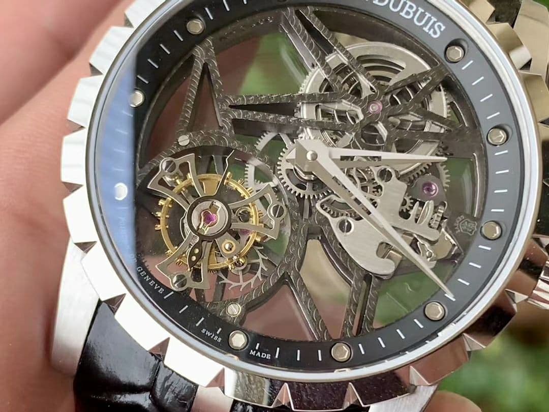 Roger Dubuis G041C - Excalibur Spider Skele Flying Tourb TI/RU Black BBR