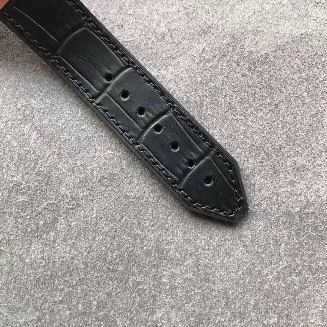 Classic Fusion 38mm RG JJF 1:1 Best Edition Black Dial on Black Gummy Strap A2892 V2