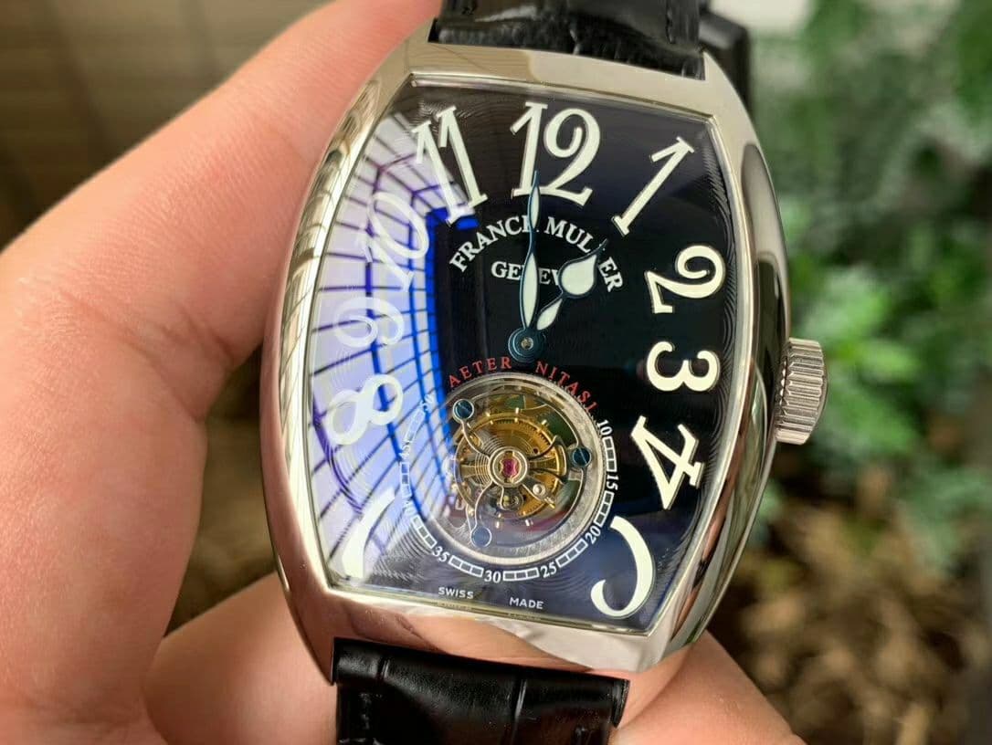 Franck Muller Aeternitas Tourbillon SS/LE Blk/Large Flying Tourbillon 1:1