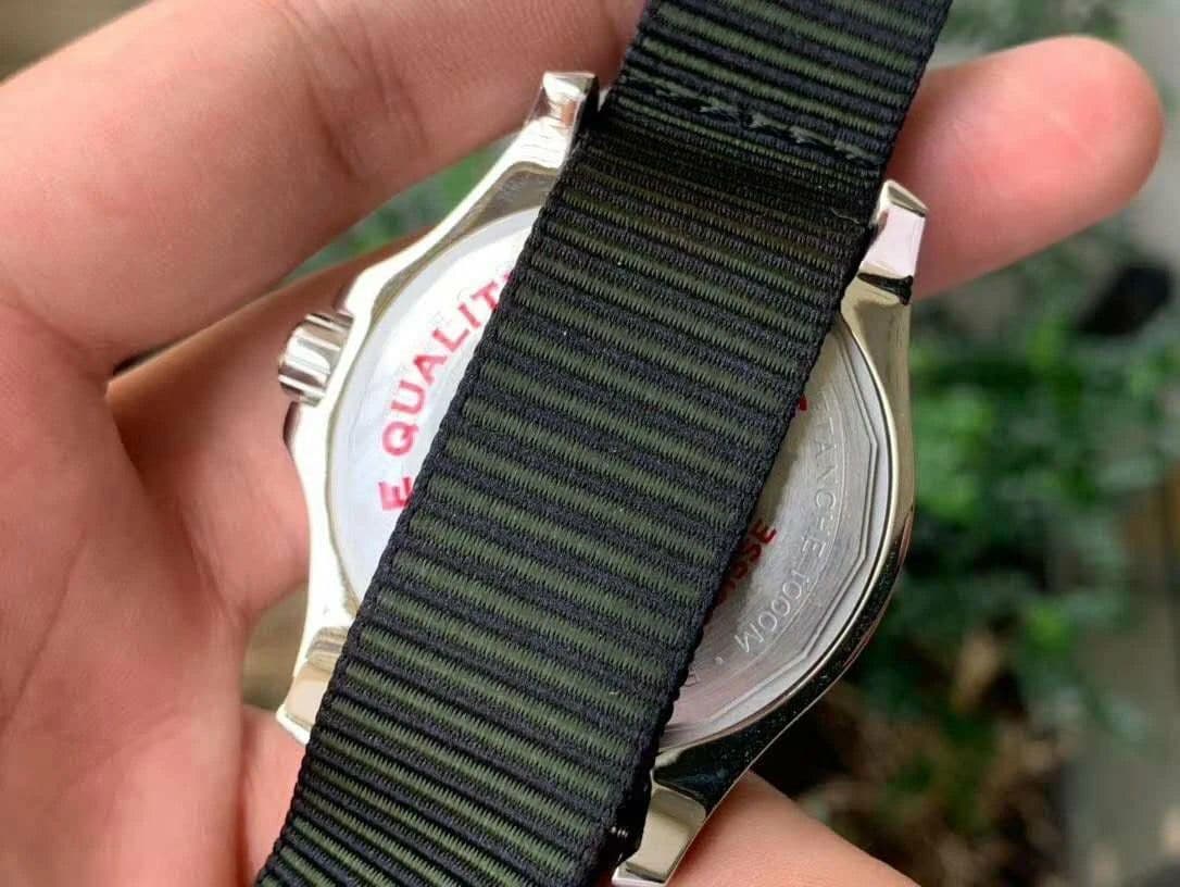 Superocean Automatic 44 TF 1:1 Best Edition Green Dial Green Bezel on Green Nylon Strap A2824