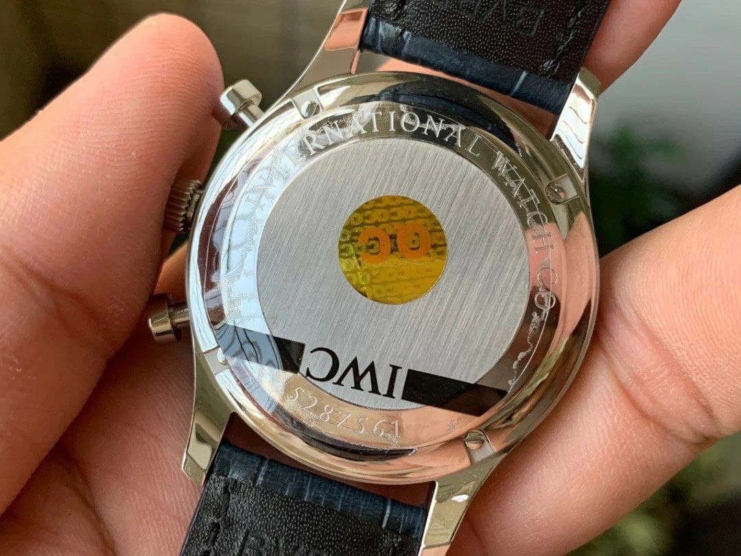 Portuguese Chrono IW371605 ZF 1:1 Best Edition White Dial on Black Leather Strap A69355